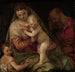 Świętej Rodziny z młodym świętym Janem - Pracownia Paolo Veronese — widok dzieła