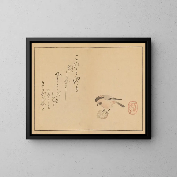 Sakai Hoitsu, malarstwo 17 - Sakai Hōitsu — oprawiony obraz na ścianie