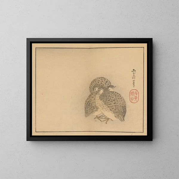Sakai Hoitsu, malarstwo 20 - Sakai Hōitsu — oprawiony obraz na ścianie