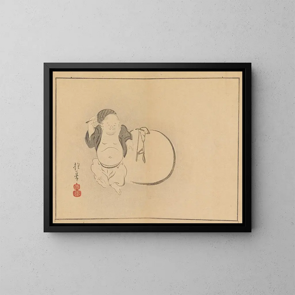 Sakai Hoitsu, malarstwo 23 - Sakai Hōitsu — oprawiony obraz na ścianie