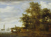 pejzażu rzecznych z basenem - Salomon van Ruysdael — widok dzieła