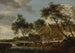 L'abreuvoir - Salomon van Ruysdael — widok dzieła