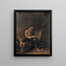 Jedna czarownica - Salvator Rosa — oprawiony obraz na ścianie