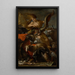 Alegoria losu - Salvator Rosa — oprawiony obraz na ścianie