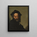 Głowa filozofa - Salvator Rosa — oprawiony obraz na ścianie