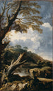 Mnisi łowiący ryby - Salvator Rosa — widok dzieła
