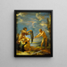 Ulysse et Nausicaa - Salvator Rosa — oprawiony obraz na ścianie