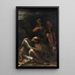 Le Rêve d'Énée - Salvator Rosa — oprawiony obraz na ścianie