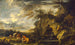 La découverte de Moïse - Salvator Rosa — widok dzieła