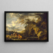 La découverte de Moïse - Salvator Rosa — oprawiony obraz na ścianie