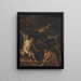 Tobias i anioł - Salvator Rosa — oprawiony obraz na ścianie