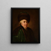 Portret rosyjskiego poety G. R. Derzhavin - Salvatore Tonci — oprawiony obraz na ścianie