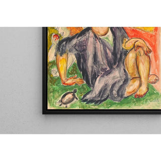Samtal - Nils Dardel | Reproduction Tableau Décoration murale affiche copie
