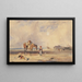 La Plage à Ostende - Samuel Austin — oprawiony obraz na ścianie