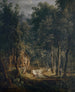 Tartak w dolinie Lauterbrunnen - Samuel Birmann — widok dzieła