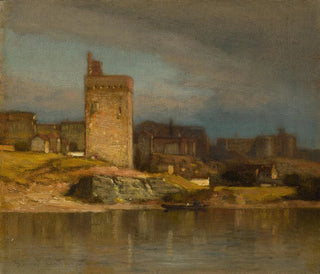 Samuel Colman - Old Tower at Avignon.webp