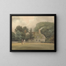 Cottage w parku Ayot St Lawrence, Hertfordshire - Samuel Davis — oprawiony obraz na ścianie