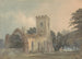 Stara cerkiew w St Lawrence Ayot St Lawrence Hertfordshire - Samuel Davis — widok dzieła