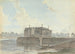 Pałac w ruinie nad brzegiem rzeki - Samuel Davis — widok dzieła