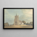 L'Église dans le parc de Knebworth - Samuel Davis — oprawiony obraz na ścianie