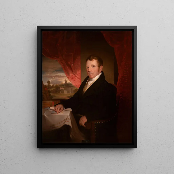 George Clarke - Samuel Finley Breese Morse — oprawiony obraz na ścianie