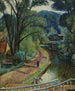 Miejski park w Paryżu, Francja - Samuel Halpert — widok dzieła