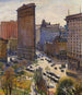 Le Flatiron Building - Samuel Halpert — widok dzieła
