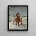 Le chariot postal en hiver - Samuel Henry Alken — oprawiony obraz na ścianie