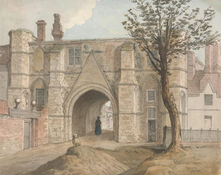 Samuel Hieronymus Grimm - The Gatehouse Reading Abbey.webp