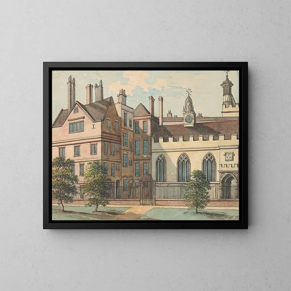 L'auberge de Clifford - Samuel Ireland — oprawiony obraz na ścianie