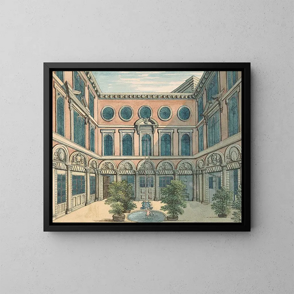 Hôtel des chandeliers de suif - Samuel Ireland — oprawiony obraz na ścianie