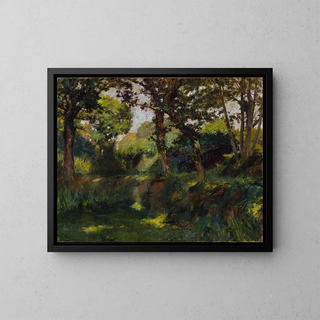 Samuel Isham - Wooded Landscape.webp