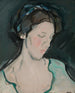 Portret młodej kobiety, którą uważa się za Peggy MacRae - Samuel John Peploe — widok dzieła