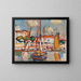 Bateaux au port - Samuel John Peploe — oprawiony obraz na ścianie