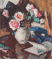 Róże w wazonie - Samuel John Peploe — widok dzieła