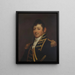Commodore Isaac Hull - Samuel Lovett Waldo — oprawiony obraz na ścianie
