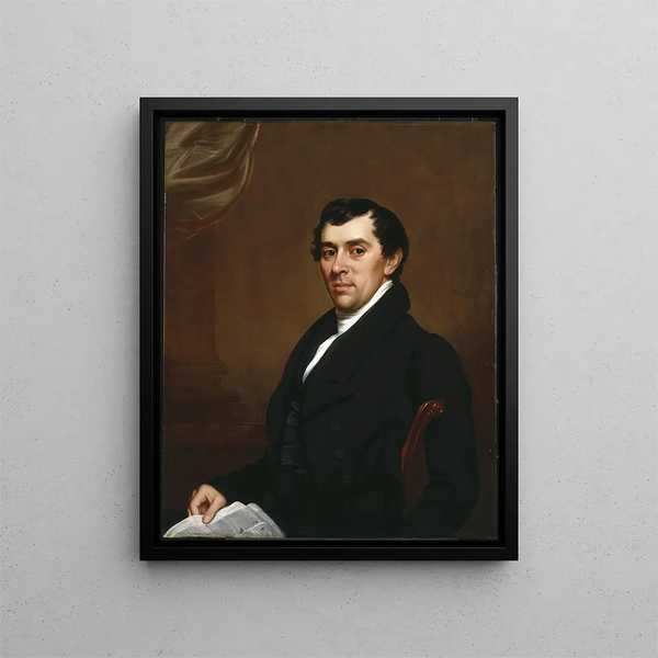 David Leavitt - Samuel Lovett Waldo — oprawiony obraz na ścianie
