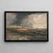 z Hailsham Sussex nadchodzi burza - Samuel Palmer — oprawiony obraz na ścianie