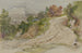Droga w górskim krajobrazie włoskim - Samuel Palmer — widok dzieła