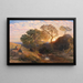 Coucher de soleil - Samuel Palmer — oprawiony obraz na ścianie