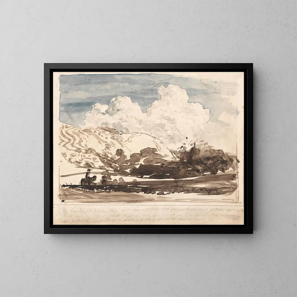 Le Nuage Lumineux - Samuel Palmer — oprawiony obraz na ścianie