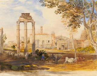 Samuel Palmer - The Forum Rome.webp