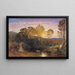 L'Heure dorée - Samuel Palmer — oprawiony obraz na ścianie