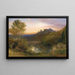 La ville aux tours - Samuel Palmer — oprawiony obraz na ścianie