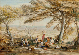 Samuel Palmer - The rustic dinner.webp