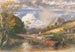 Drewniany wóz przechodzący przez strumień - Samuel Palmer — widok dzieła