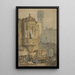 Cologne - Samuel Prout — oprawiony obraz na ścianie