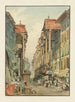 Scena uliczna w Genewie - Samuel Prout — widok dzieła