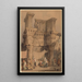 Le Forum de Nerva Rome - Samuel Prout — oprawiony obraz na ścianie