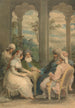 Le prince Rasselas i jego siostra rozmawiający w swoim letnim pałacu nad brzegiem Nilu - Samuel Shelley — widok dzieła
